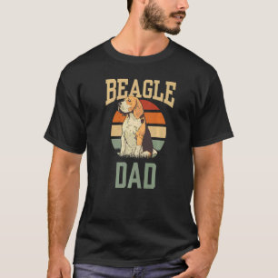 Beagle Dad Dog Puppy Beagles Owner Father Daddy Pa T-Shirt