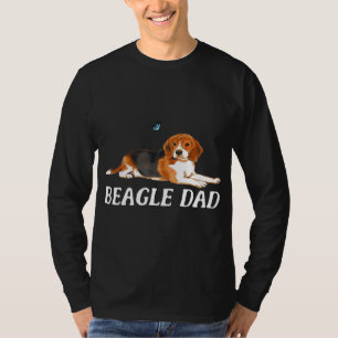 Beagle Dad Dog Tee  Beagle