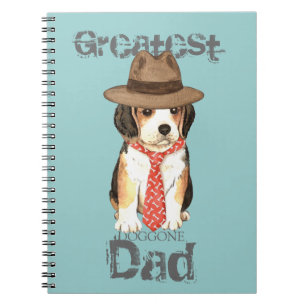 Beagle Dad Spiral Notebook