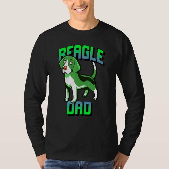 Beagle Dad T-Shirt (Front)