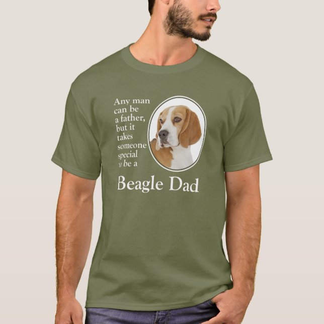 Beagle Dad T-Shirt (Front)