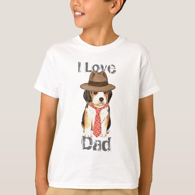 Beagle Dad T-Shirt (Front)