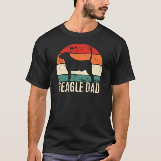 Beagle Dad T-Shirt (Front)