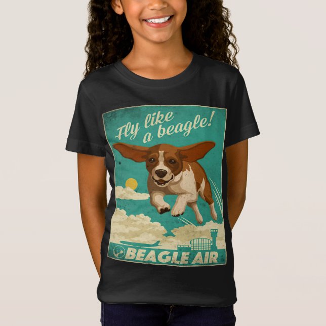 Beagle Dog Air T-Shirt (Front)