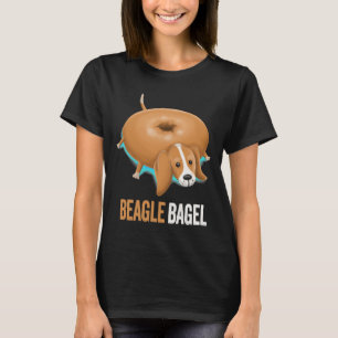 Beagle Dog Bagel Bread Pun Animals Essential T-Shirt