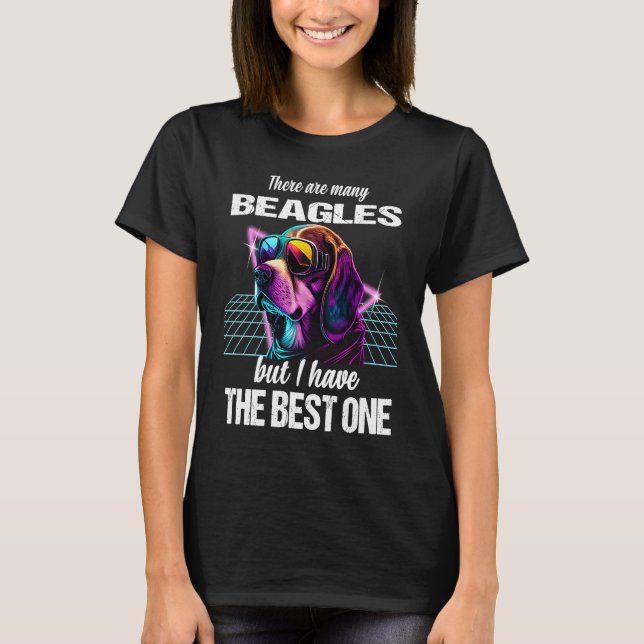 Beagle Dog Beagles  1 T-Shirt (Front)