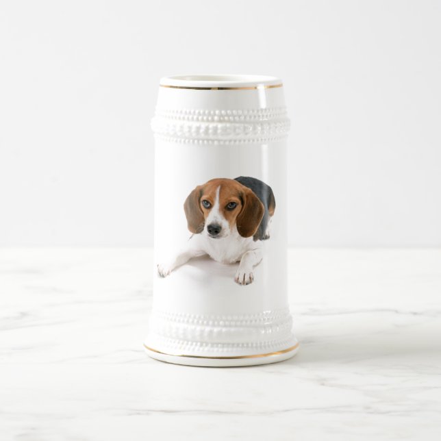 Beagle Dog Beer Stein (Center)