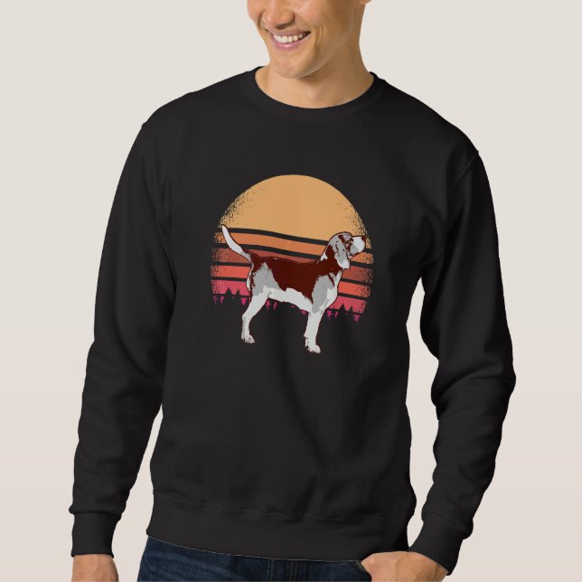Beagle Dog Breed  7 Sweatshirt (Front)