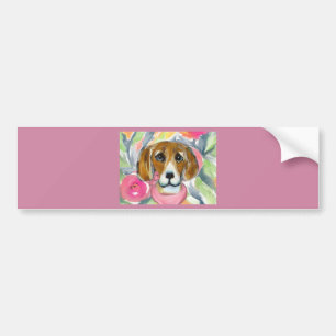 BEAGLE DOG BUMPER STICKER