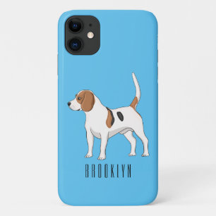 Beagle dog cartoon illustration  Case-Mate iPhone case