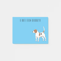 Beagle dog cartoon illustration