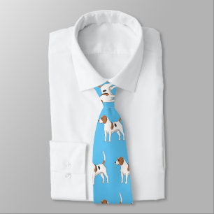 Beagle dog cartoon illustration tie