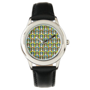 Beagle Dog Cartoon Pop-Art Watch