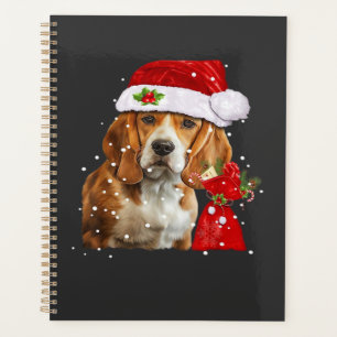 Beagle Dog Christmas T Shirt Christmas Dog Essenti Planner