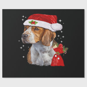 Beagle Dog Christmas T Shirt Dog Family Christmas Wrapping Paper