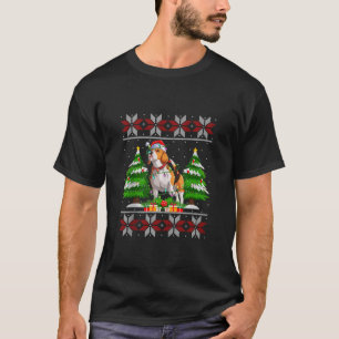 Beagle Dog Christmas Tree Lights Dog Ugly Sweater