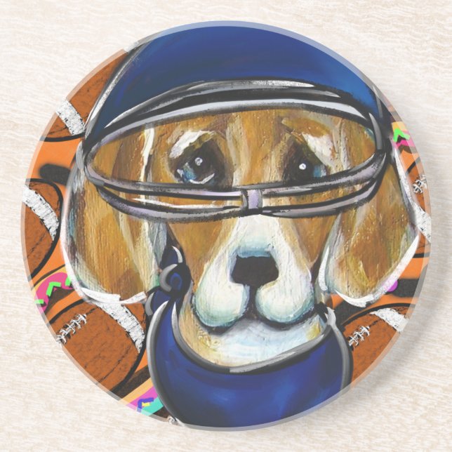 Beagle Dog Coaster (Front)