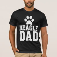 BEAGLE DOG DAD T-SHIRTS