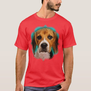 Beagle dog digital art T-Shirt