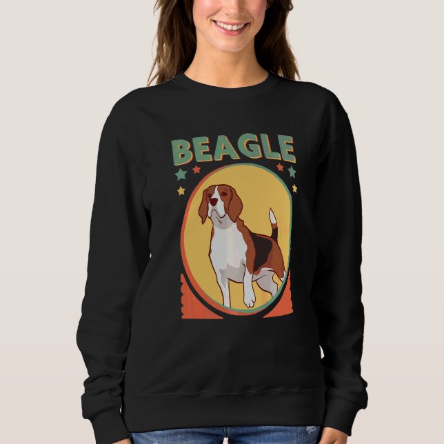 Beagle Dog Dog Owner Beagle Sweatshirt (Front)