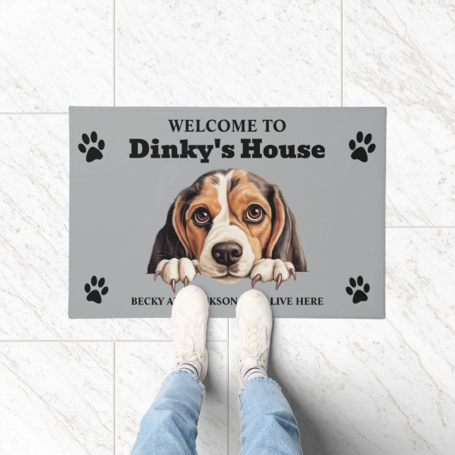 Beagle Dog Doormat (Indoor)