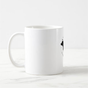 Beagle Dog – Halloween Moon Silhouette Oversized T Coffee Mug