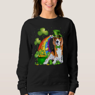 Beagle Dog Irish Leprechaun St Patrick Day Sweatshirt