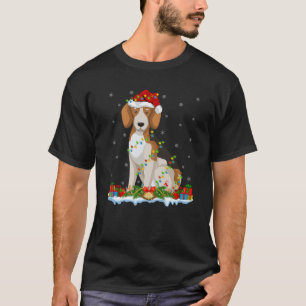 Beagle Dog Lover Family Matching Santa Beagle Chri T-Shirt