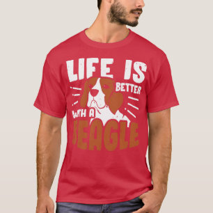 Beagle Dog Lover Mum Dad Gift  T-Shirt