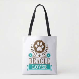 Beagle Dog Lover Tote Bag