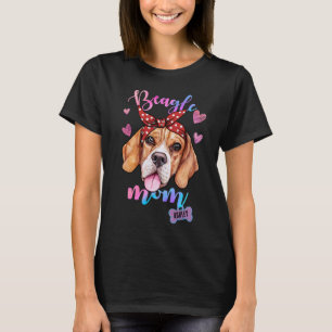 Beagle Dog Mum Puppy Mum T-Shirt