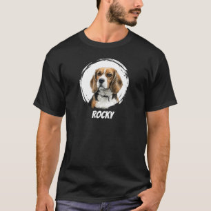 Beagle Dog Personalized Chic Stylish Trendy T-Shirt