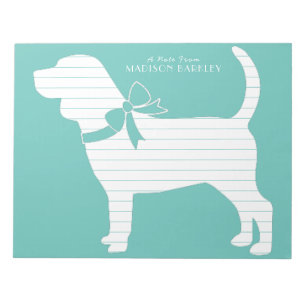 Beagle Dog Puppy Notepad