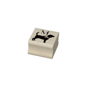 Beagle Dog Puppy Rubber Stamp