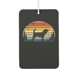 Beagle Dog Retro Vintage Classic T-Shirt Car Air Freshener