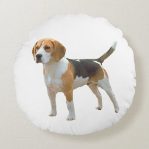Beagle Dog Round Cushion