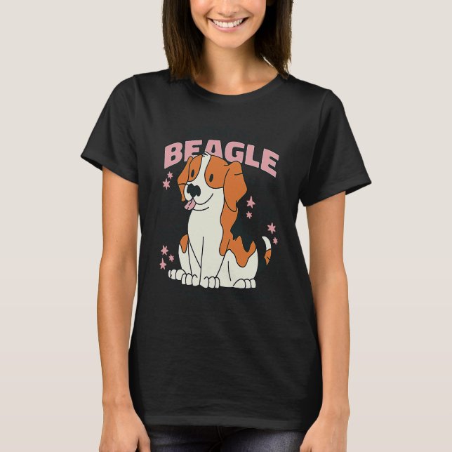 Beagle dog T-Shirt (Front)
