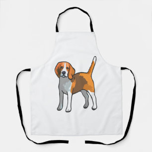 Beagle Dog T Shirt Apron