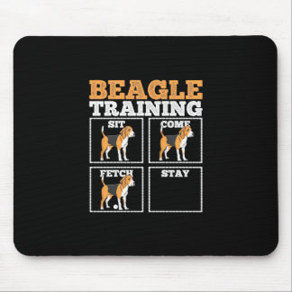 Beagle Dog Training Dog Mouse Pad