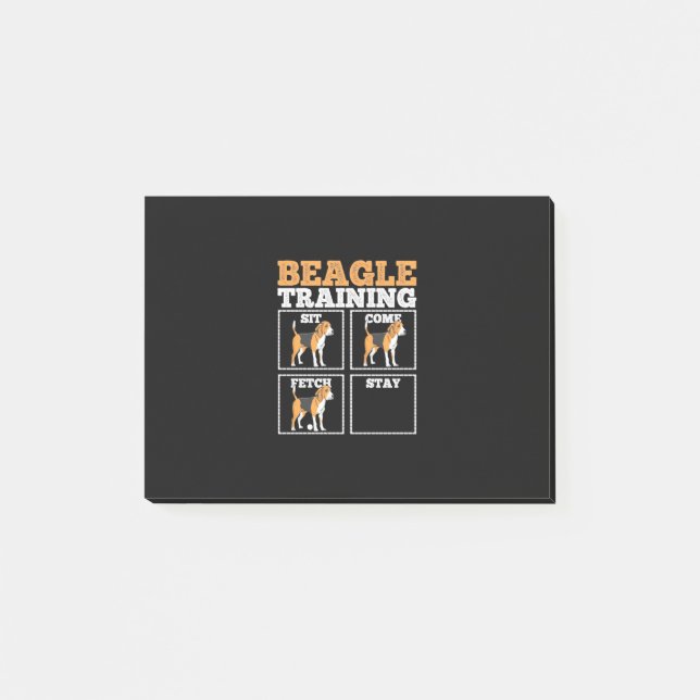 Beagle Dog Training Dog Post-it Notes (Front)