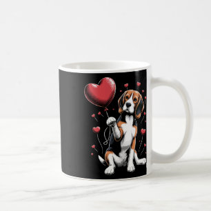 Beagle Dog Valentine's Day Dog Owner Valentine Coffee Mug
