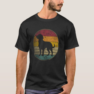 Beagle Dog - Vintage Distressed Retro Silhouette 7 T-Shirt