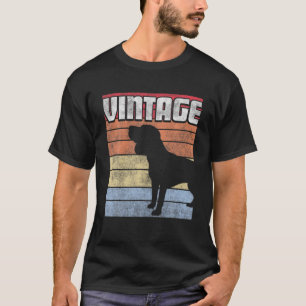 Beagle Dog Vintage Style 70S 80S Gift Men Wo T-Shirt