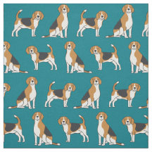 Beagle Fabric-PICK YOUR COLOR!