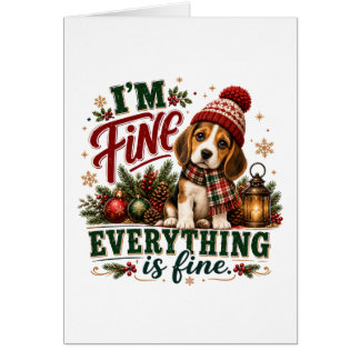 Beagle Fine Everything Is Fine