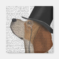 Beagle, Formal Hound and Hat