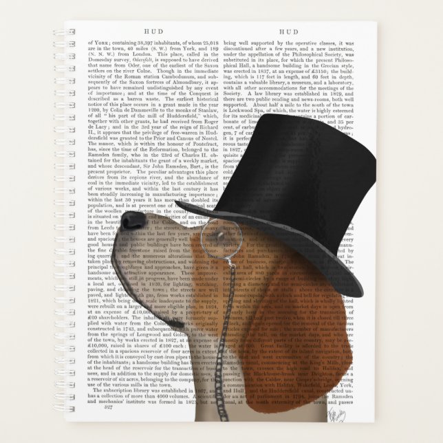 Beagle, Formal Hound and Hat Planner (Front)