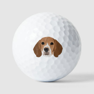 Beagle Golf Balls