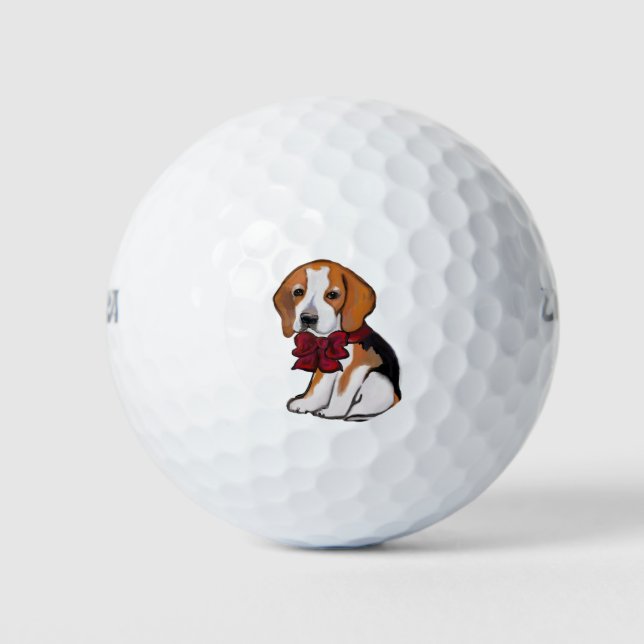 Beagle Golf Balls (Front)