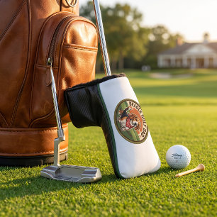 Beagle Golf Dad Putter Cover Custom Gift